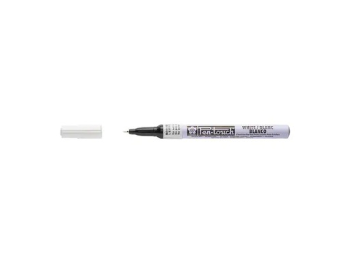 [90098699 1159919] Sakura Lackmarker Pen-Touch 0.7 mm, extrafein, Weiss