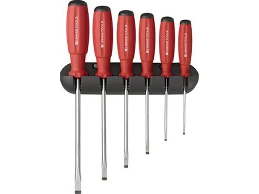[90098819 555602] PB Swiss Tools Schraubenzieher-Set PB 8240, Schlitz 6-teilig
