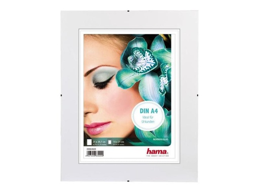 [90098930 692248] Hama Bilderrahmen Clip-Fix Transparent, 15 x 21 cm