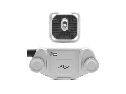 [90099014 790174] Peak Design Kameragurt Capture Clip &amp; Plate silber