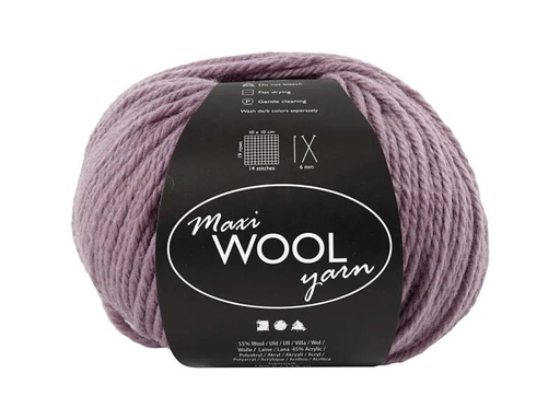 [90099079 1060099] Creativ Company Wolle 100 g Lavendel