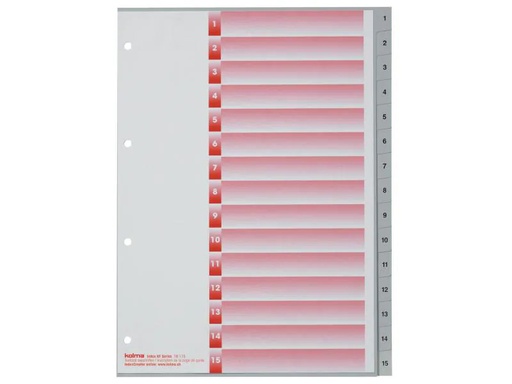 [90099167 830659] Kolma Register A4 KolmaFlex 1-15