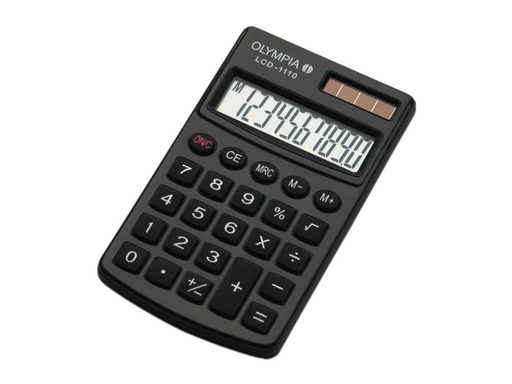 [90099264 202522] Olympia Taschenrechner LCD 1110