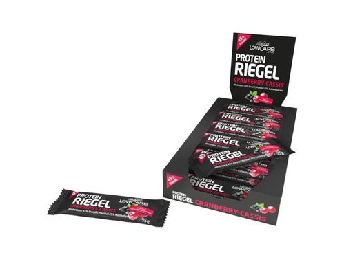 [90099330 951454] Layenberger Riegel Protein Cranberry-Cassis 18 x 35 g