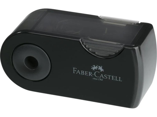 [90099490 924274] Faber-Castell Spitzer Sleeve Mini Einfach mit Schützhülle