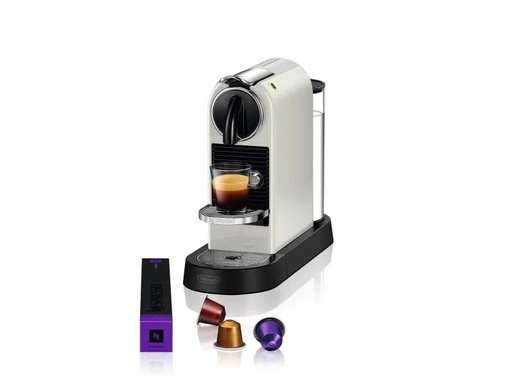 [90099724 556887] De'Longhi Kaffeemaschine Nespresso CitiZ EN167.W Weiss