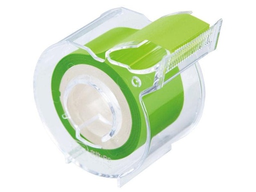 [90099772 1103383] NT Cutter Notizzettel-Dispenser Yamato 2.5 cm Grün, 1 Rolle