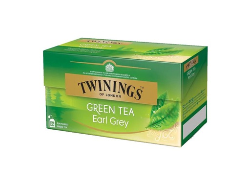 [90099830 998031] Twinings Teebeutel Green Tea Earl Grey 25 Stück