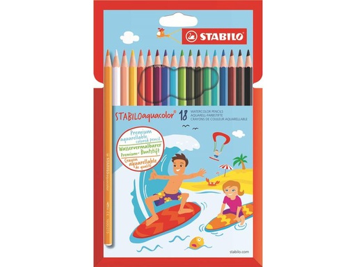 [90099854 1103447] STABILO Farbstifte Kids Design, 18 Stück