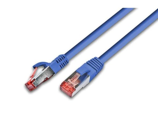 [90099881 149315] Wirewin Patchkabel RJ-45 - RJ-45, Cat 6, S/FTP, 0.25 m, Blau