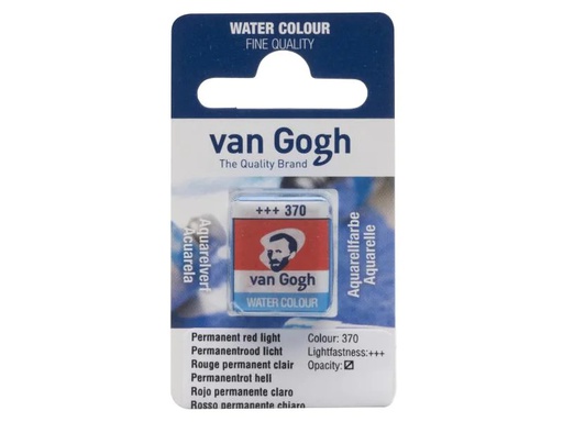 [90099937 1065569] Van Gogh Aquarellfarbe 370 Permanentrot H, 1 Stück